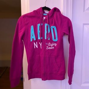 Aeropostale Zip Up Sweatshirt